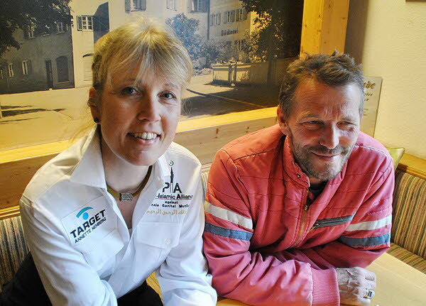 Annette Nehberg und Hans Sllner